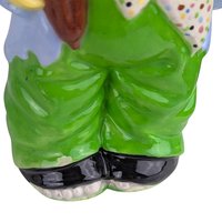 Vintage Ceramic Clown Figurine Lot: Hand-Painted Retro Decor