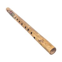 Handmade Carved Inca Quena Flute: Andean Folk Art Instrument
