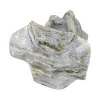 Vintage Hand-Carved Jade Frog Figurine: Chinese Feng Shui Decor
