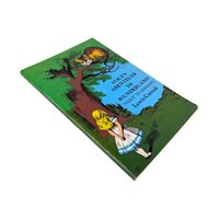 1974 German Alice in Wonderland Book: Bilingual Reader Gift