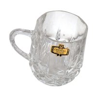 Vintage Blarney Crystal Mugs Set of 8:  Diamond Cut Kitchenware