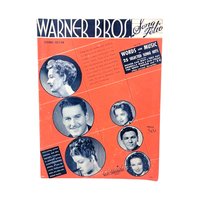 1939 Warner Bros Songbook: Golden Age Hollywood Sheet Music