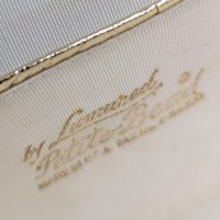 Vintage Beaded Clutch Purse: 1950s Gold Frame Evening Bag