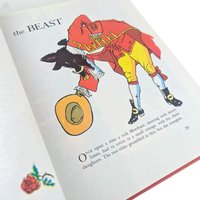Vintage 1974 Best Loved Fairy Tales Hardcover: Mother Goose Children's Bedtime Storybook