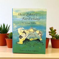 Oscar Lobster's Fair Exchange: 1966 Vintage Children's Hardcover Book