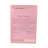 Vintage 1973 Freaky Friday Book: Mary Rodgers Softcover Young Adult Novel