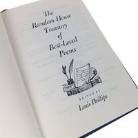 Vintage Poetry Anthology: 1990 Random House Treasury of Best-Loved Poems
