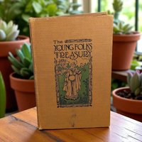 Antique 1909 Young Folks' Treasury: Illustrated Children's Literature Collection