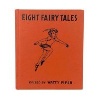 1938 Eight Fairy Tales: Vintage Children's Book, Illustrated Stories