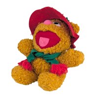 Vintage 1987 McDonald's Fozzie Bear Plush: Jim Henson Muppets Toy