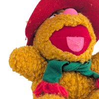 Vintage 1987 McDonald's Fozzie Bear Plush: Jim Henson Muppets Toy