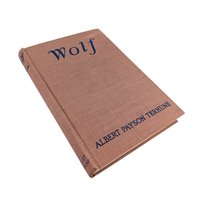 Antique 1925 'Wolf' by Albert Payson Terhune: Hardcover Collie Dog Story Book