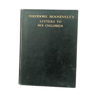 1919 Theodore Roosevelt Letters Book: Historical Correspondence, Antique Decor