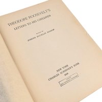 1919 Theodore Roosevelt Letters Book: Historical Correspondence, Antique Decor