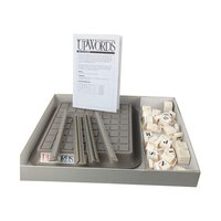 Vintage Upwords Game: 1988 Milton Bradley 3D Word Stacking