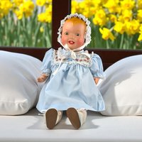 Vintage Blonde Baby Doll: 23" Moving Eyes, Crying Sound