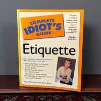 Vintage Etiquette Guidebook: The Complete Idiot's Guide to Manners