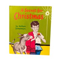 Vintage Children's Christmas Book: A Secret for Christmas, 1964 Hardcover