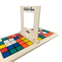 Vintage 1982 Rubik's Race Game: Ideal Toy Co. 2-Player Puzzle Challenge