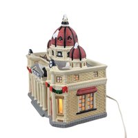 Vintage Dickens Keepsake Museum Christmas Village House: Lighted Ceramic Holiday Building