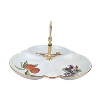 Vintage Royal Worcester Evesham Relish Dish: 1961 Fine Bone China, Gold Trim