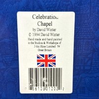 David Winter Celebration Chapel: 1994 Collectible English Village House