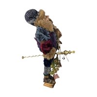 Vintage Santa's Elf Jester Figure: Whimsical Christmas Decor