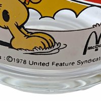 Vintage Garfield Glass Mug Set: 1978 Collectible Cartoon Glasses