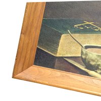 Grace by Enstrom Framed Print, Vintage Christian Wall Art, Iconic Man Praying Photograph, Religious Farmhouse Decor, Dining Room Wall Art
