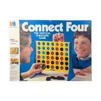 Vintage 1990 Connect Four Game by Milton Bradley, Complete 90s Board Game, The Vertical Checkers Strategy Game, Classic Family Game