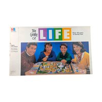 Vintage 1991 The Game of Life by Milton Bradley, Complete 90s Board Game, Classic Family Game Night Activity, Collectible MB Game