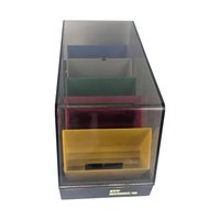 Vintage 1980s Floppy Disk Holder: SRW Microdex 50 Desk Organizer
