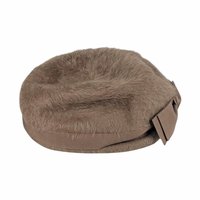 1960s Taupe Fur Felt Pillbox Hat: Vintage BelMar Bow Toque