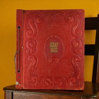 Vintage Norman Rockwell Scrapbook: Jackie Fairchild Personal Ephemera Album