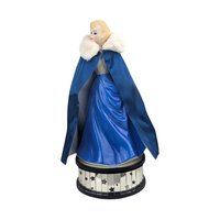 Vintage Enesco Barbie Music Box: Porcelain Figurine, Plays "Moon River"