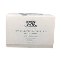 Dept 56 Sleepy Hollow School: 1990 New England Village Lighted Porcelain House