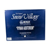 Dept 56 Ryman Auditorium, Snow Village 1993, Grand Ole Opry Lighted Building, Nashville TN Landmark, Country Music Christmas Gift