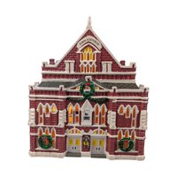 Dept 56 Ryman Auditorium, Snow Village 1993, Grand Ole Opry Lighted Building, Nashville TN Landmark, Country Music Christmas Gift