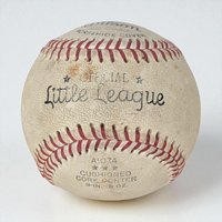 Ted Uhlaender Autographed Baseball: 1970s MN Twins Wilson Little League Collectible