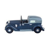 Vintage 1997 Dept 56 Set of 3 Automobiles, Heritage Village Accessory Cars with Box, Porcelain Taxi and Delivery Van Figurines
