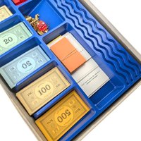 Vintage Monopoly Deluxe Edition: Complete Set (No Instructions) - Collectible Family Game