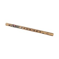 Handmade Carved Inca Quena Flute: Andean Folk Art Instrument