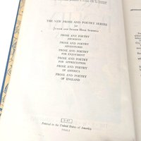 1939 Prose and Poetry Journeys: Vintage Literature Anthology, Pre-War Era