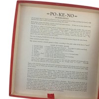 Vintage Po-Ke-No Game Set: 1960s Poker Keno Board Game, Complete 12-Board Set for Family Game Night