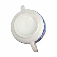 Vintage Royal Blue Willow Cream and Sugar Set: Ceramic Creamer and Lidded Sugar Bowl, Chinoiserie Tea Party Decor