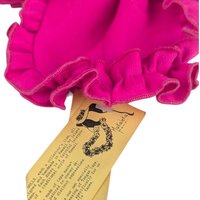 Vintage Makaleka Hawaiian Princess Doll: Pink Ruffled Gown and Lei Souvenir Doll