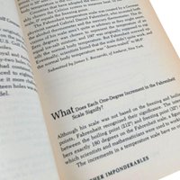 Vintage Trivia Book: Why Do Clocks Run Clockwise? - David Feldman