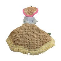 Vintage Calypso Fruit Doll: Caribbean Style Figurine