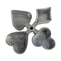 Vintage Rosette Iron Set: Handi Hostess Scandinavian Cookie Molds