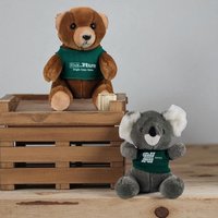 Vintage Advertising Plush Pair: Norwest Koala & Star Tribune Bear